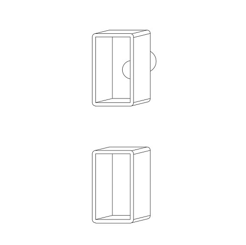 SILITUBE-ENDCAP set Заглушки для силиконовой трубки комплект   -  Светодиодные ленты и комплектующие 
